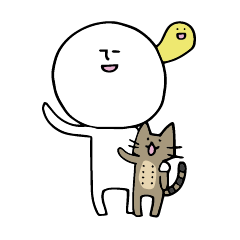 シロイヒトとちくびねこ