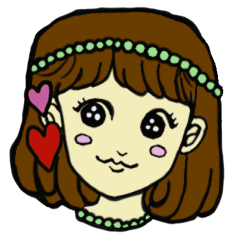 かわいい女子の日常スタンプその2