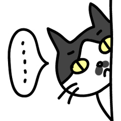 チョビひげ猫のチョビ