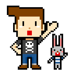 pixel boy & girl