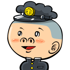 顔中学生　山田