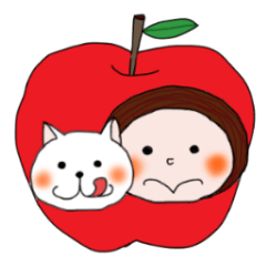 りんご＆にゃんこ「Happy Days」