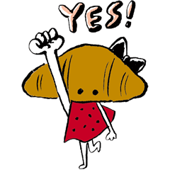 パンのスタンプ