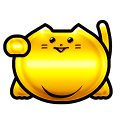 ラッキーキャット（金猫）