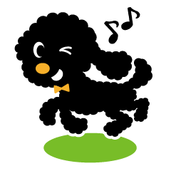 もこもこトイプー(Black)