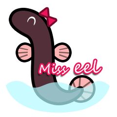 初めまして、うなぎちゃん(Miss Eel)!