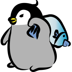 ゆるい子ペンギン