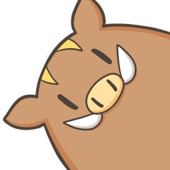 Leisurely boar