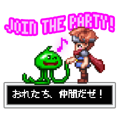 RPG風スタンプ