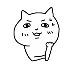 むちむちかわいいどうぶつたちのスタンプ