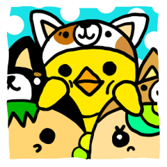 かぶりものワンコ