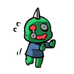 まだ生きてるよ?ゾンビくん!