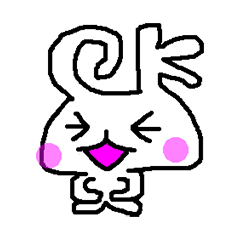 文字うさぎ