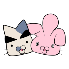 ミツミミとブチネコ
