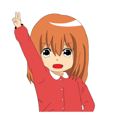 双子姉妹スタンプ