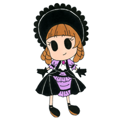 ゴスロリ少女すみれちゃん