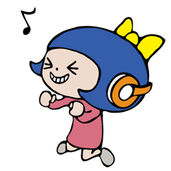 タメスくんとキコちゃんのヘッドホンライフ
