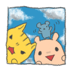 ねこうさぎ。