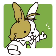 うさぎの日常スタンプ