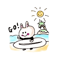 天然うさぎのもふちゃん