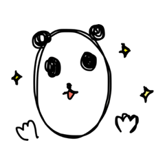 パンちゃんのスタンプ