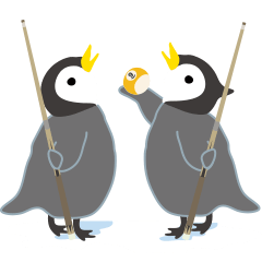 双子ペンギンPee & Chee