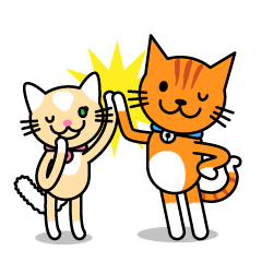 ねこパンチ！