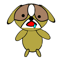 よだれアニマル(シーズー)
