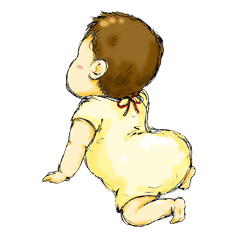 赤ちゃんのおしり