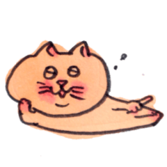momo cat stamp