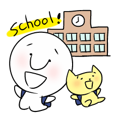 ピースケ&アルプ学校へ行くの巻