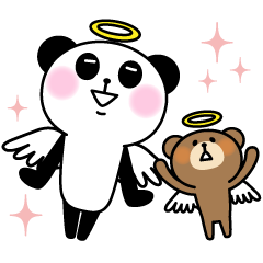 意地悪パンダとクールなクマ