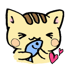 手書きネコしゃん