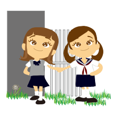 女子学生の学校生活