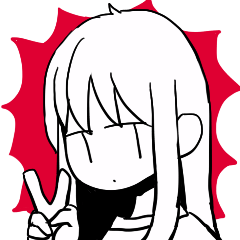 はしゃぐスタンプ