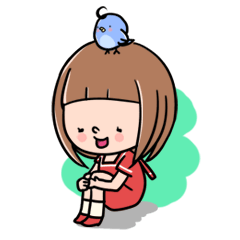 えー子と青いトリ