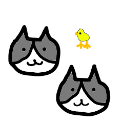 ニャンたとニャンすけ、ときどきことり