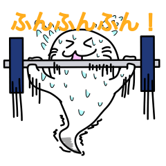 おたまちゃん(ねこ?)筋トレ&スポーツ編