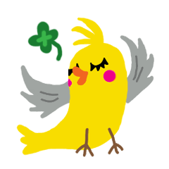 はっぴーオカメインコさん