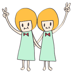 おかっぱツインズ☆