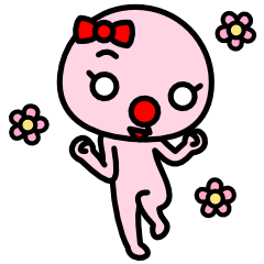 赤鼻で片眉毛なやつの妹