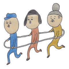のほほんスタンプ