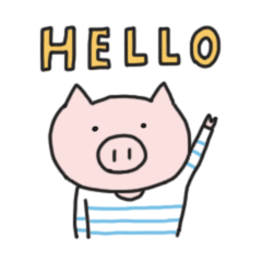 Hello! ブタくん