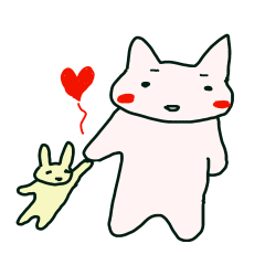 こまりねことうさ