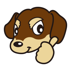 犬種別スタンプ③ ミニチュアダックス