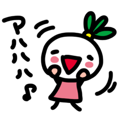 白カブちゃん。