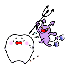 歯のスタンプ
