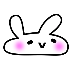 うさちゃんさんスタンプ