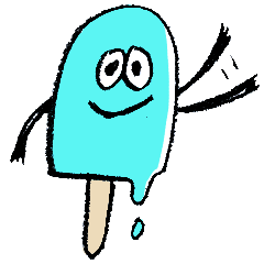 夏とアイスくん
