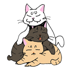 ねこくさスタンプ